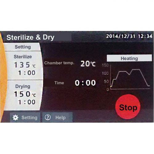 Steam Sterilizer (Laboratory Use, with Drying Process) (SM820 *Limited product for overseas)