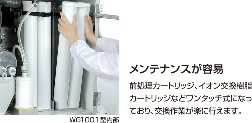 Water Purifier (Ion-exchange + Distillation) (WG1001)
